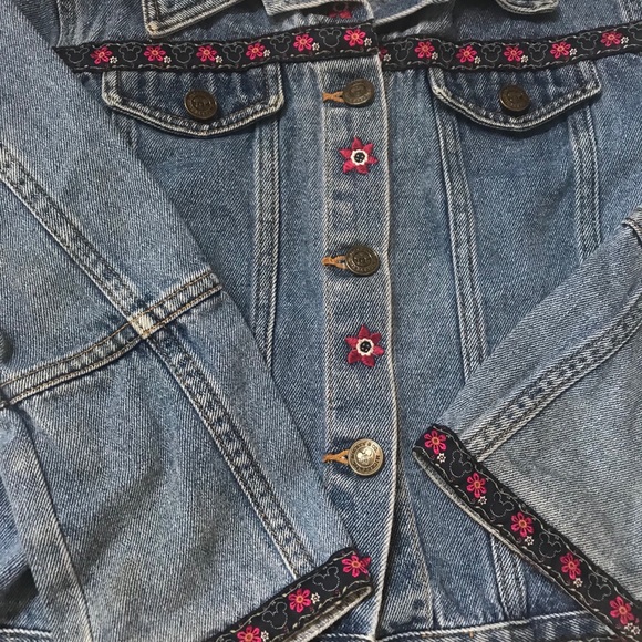 Girls Mickey & Co Vintage Denim Jacket - Picture 2 of 8